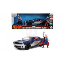 Marvel Diecast Model 1/24 2015 Dodge Challenger Thor